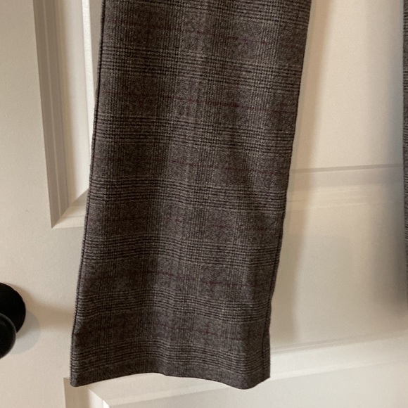 Ann Taylor Factory petite 6 signature pants plaid brown - Picture 6 of 12